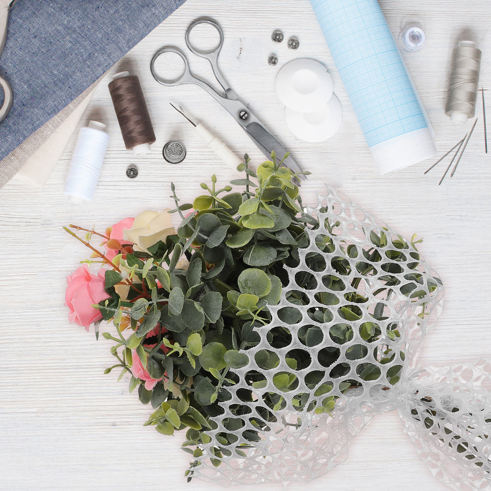 Anda Florist Supply - 1 Roll Premium Polyester Flower Wrapping