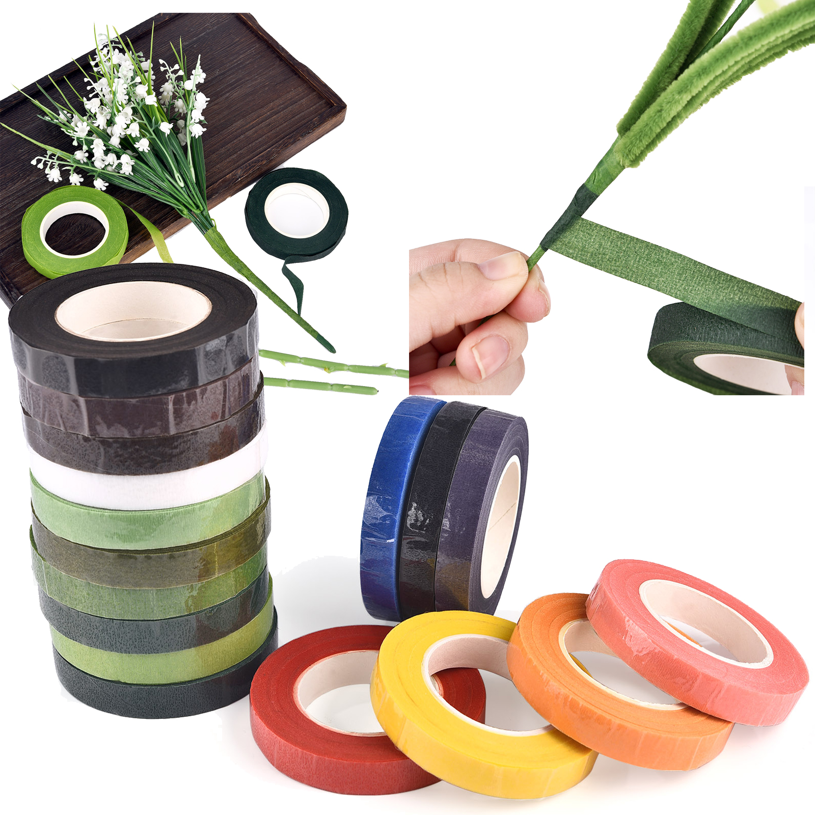 Anda Florist Supply - 30yards Floral Stem Tape Corsages Buttonhole