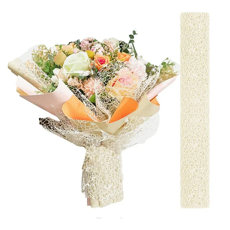 Flower Wrapping Mesh Paper Ire - Florist Supply Paper บทวิจารณ์และราคา