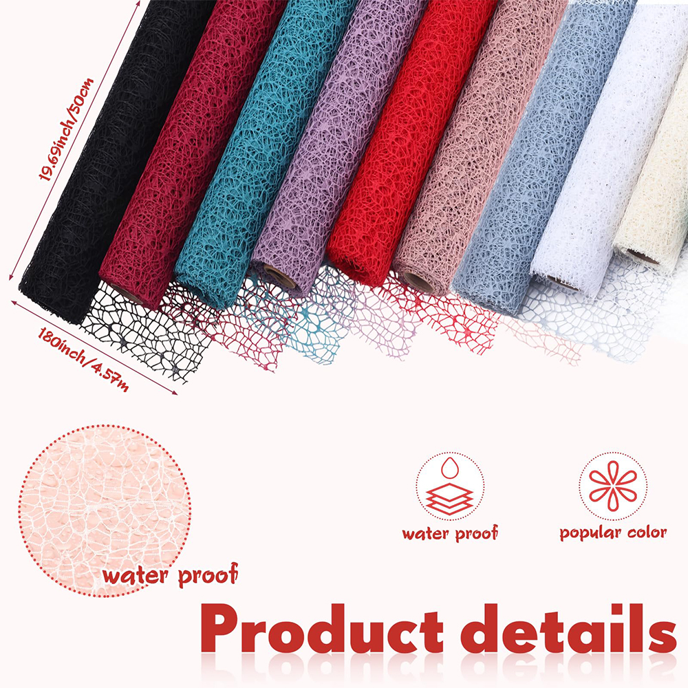 Flower Wrapping Mesh Paper Ire - Florist Supply Paper บทวิจารณ์และราคา