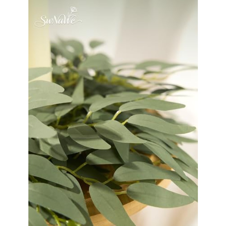 36pcs Artificial Italian Ruscu - Ruscus Stem Faux บทวิจารณ์และราคา