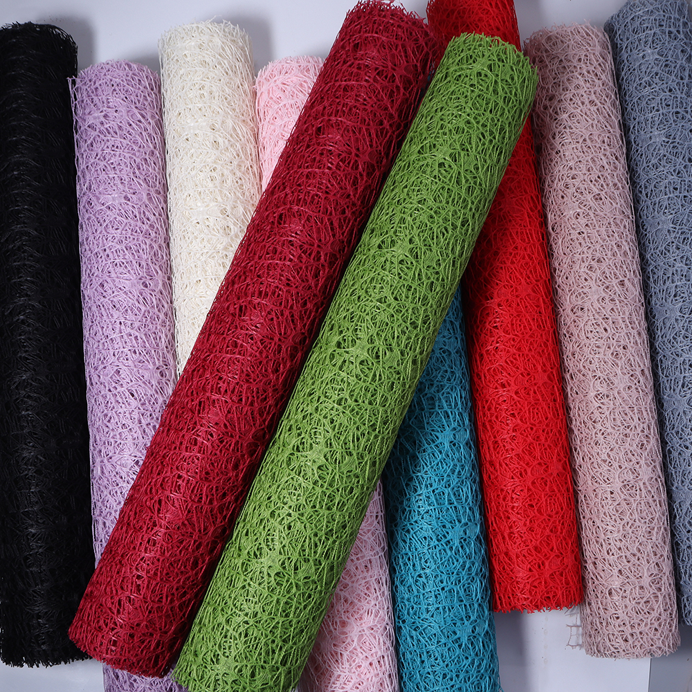 Flower Wrapping Mesh Paper Irr - Florist Supply Paper บทวิจารณ์และราคา