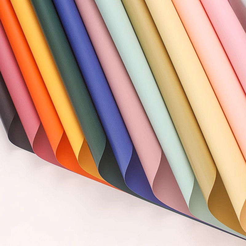 Korean Style Solid Color Paper - Florist Supply Paper บทวิจารณ์และราคา