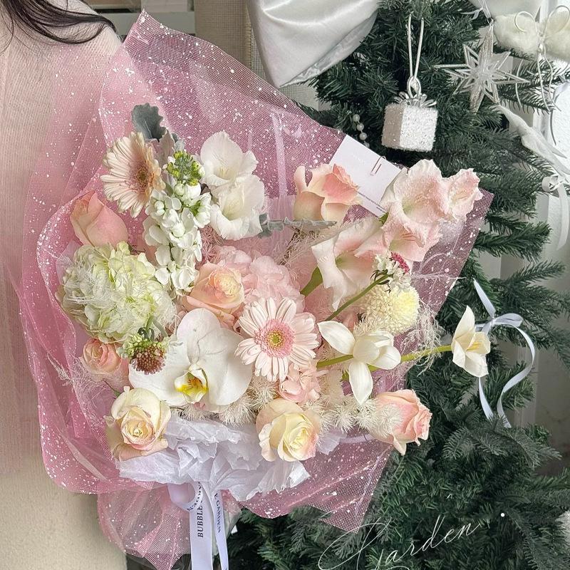 Snowflake Yarn Wrapping Mesh P - Florist Supply Paper บทวิจารณ์และราคา