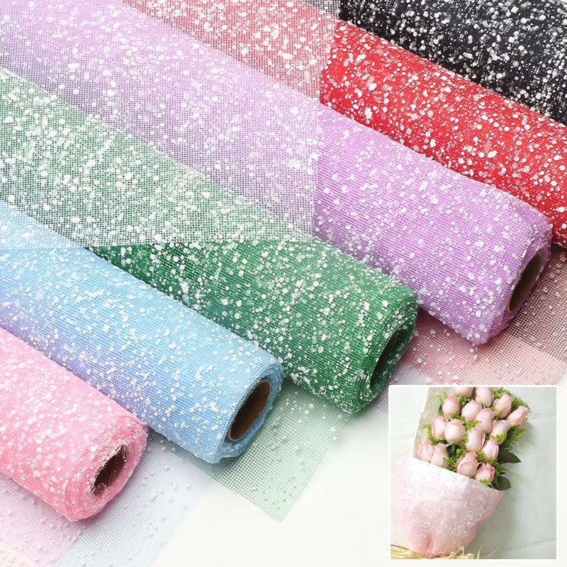 Snowflake Yarn Wrapping Mesh P - Florist Supply Paper บทวิจารณ์และราคา