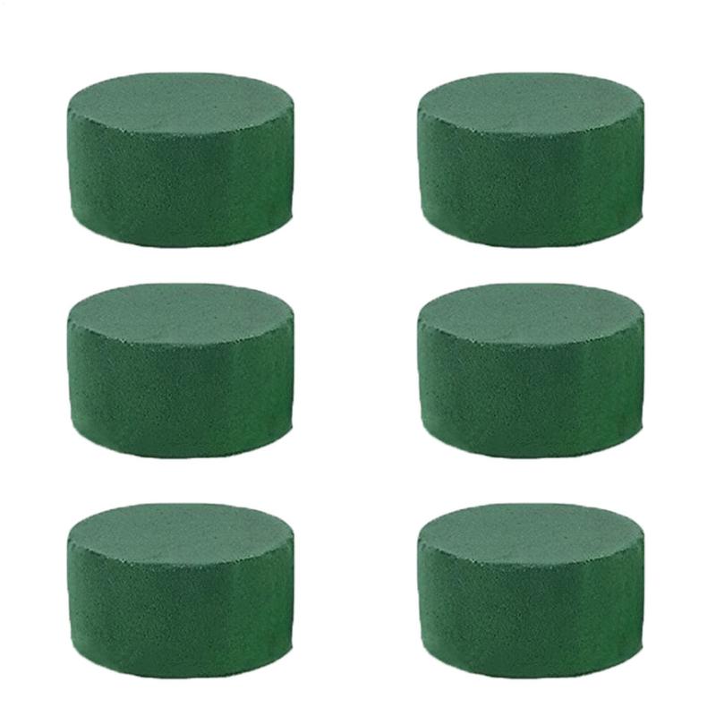 6Pcs Round Floral Foam Bricks  - Anda Florist Supply บทวิจารณ์และราคา