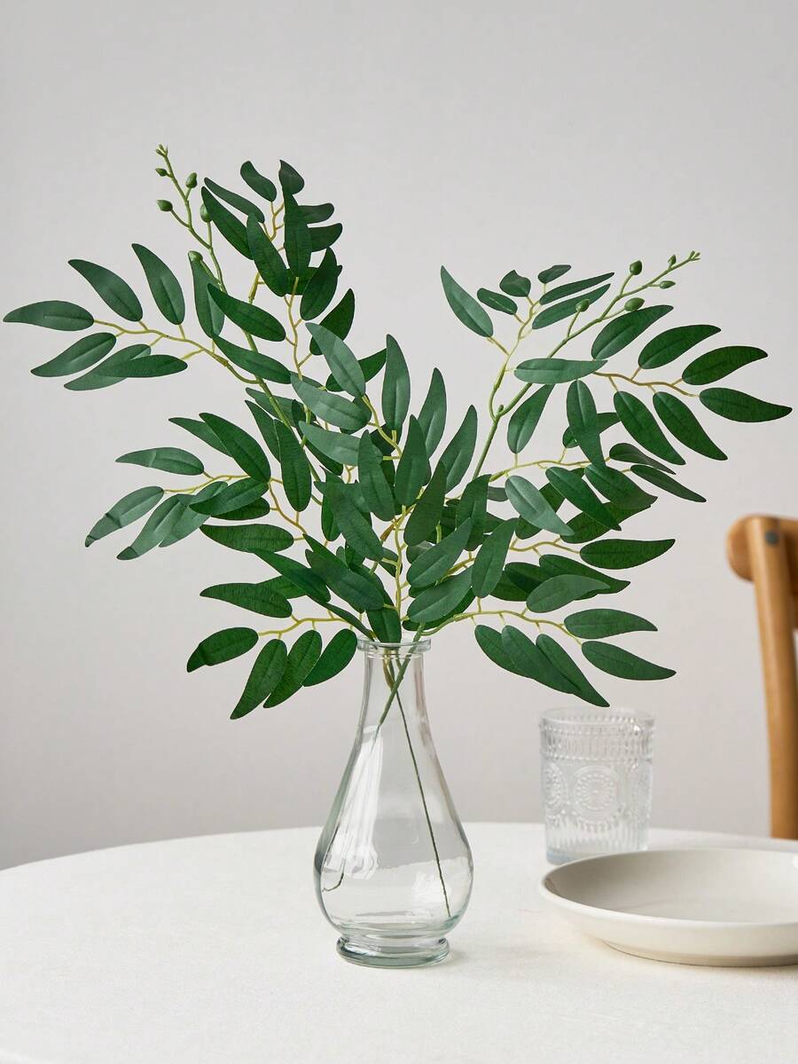 5/10pcs Artificial Italian Rus - Ruscus Stem Faux บทวิจารณ์และราคา