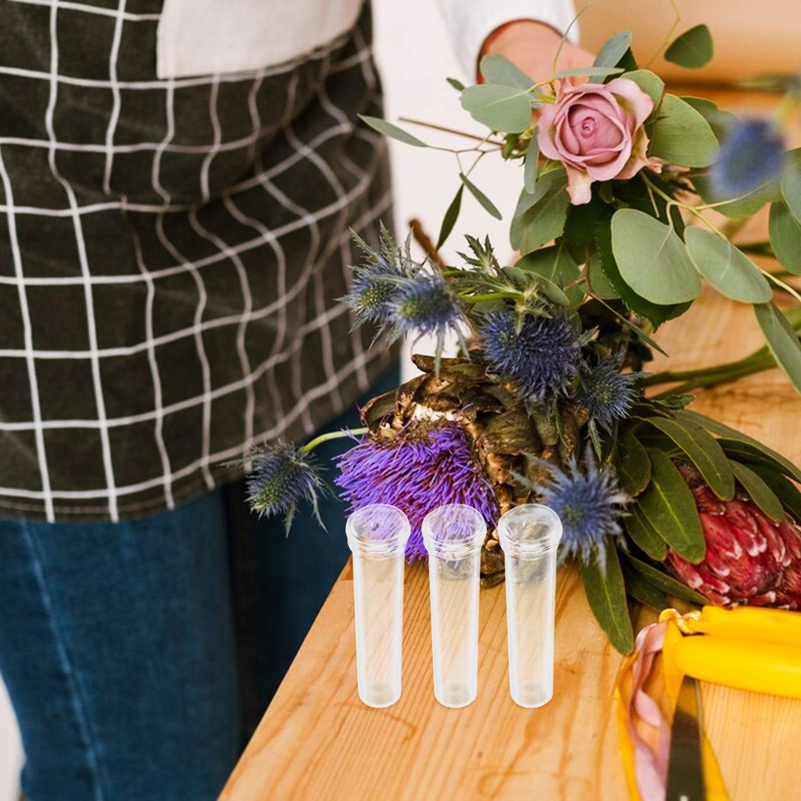 200Pcs Flower Water Tubes Tran - Anda Florist Supply บทวิจารณ์และราคา