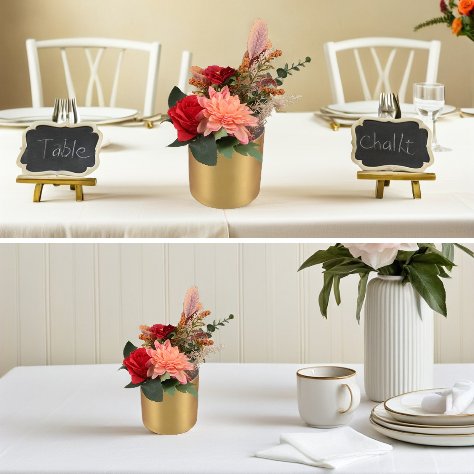 Small Red Round Flower Box Ele - Bouquet Holder Foam บทวิจารณ์และราคา