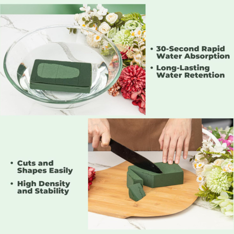 1/3/6Pcs Wet Fresh Floral Foam - Floral Foam Oasis บทวิจารณ์และราคา