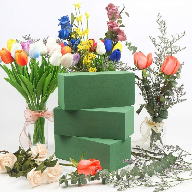 1-10Pcs Floral Foam Blocks Gre - Floral Foam Oasis บทวิจารณ์และราคา
