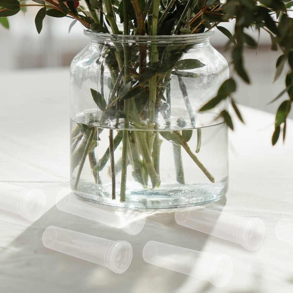 10Pcs Floral Water Tubes Plast - Anda Florist Supply บทวิจารณ์และราคา