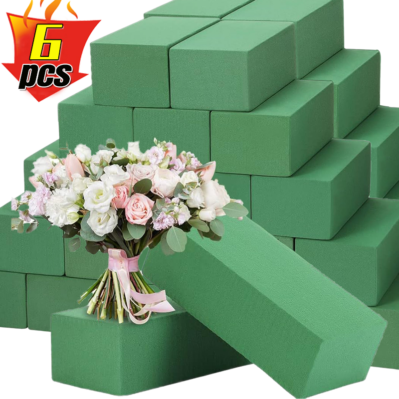 6/1PCS Floral Foam Blocks Rect - Floral Foam Oasis บทวิจารณ์และราคา