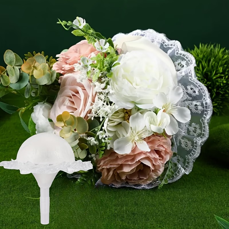 1 set Foam Hemisphere Lace Bri - Bouquet Holder Foam บทวิจารณ์และราคา