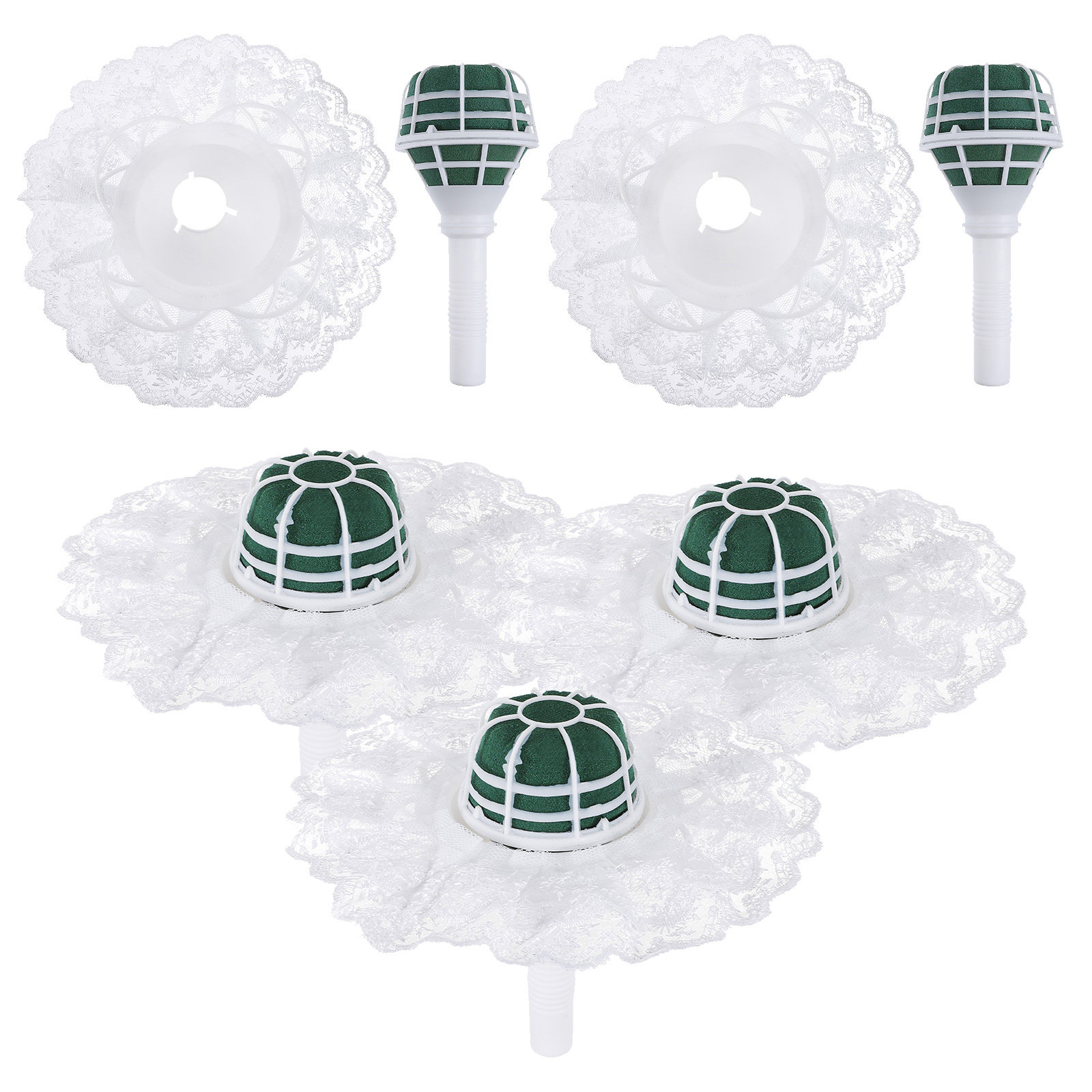 5Sets Floral Bouquet Holder fo - Bouquet Holder Foam บทวิจารณ์และราคา