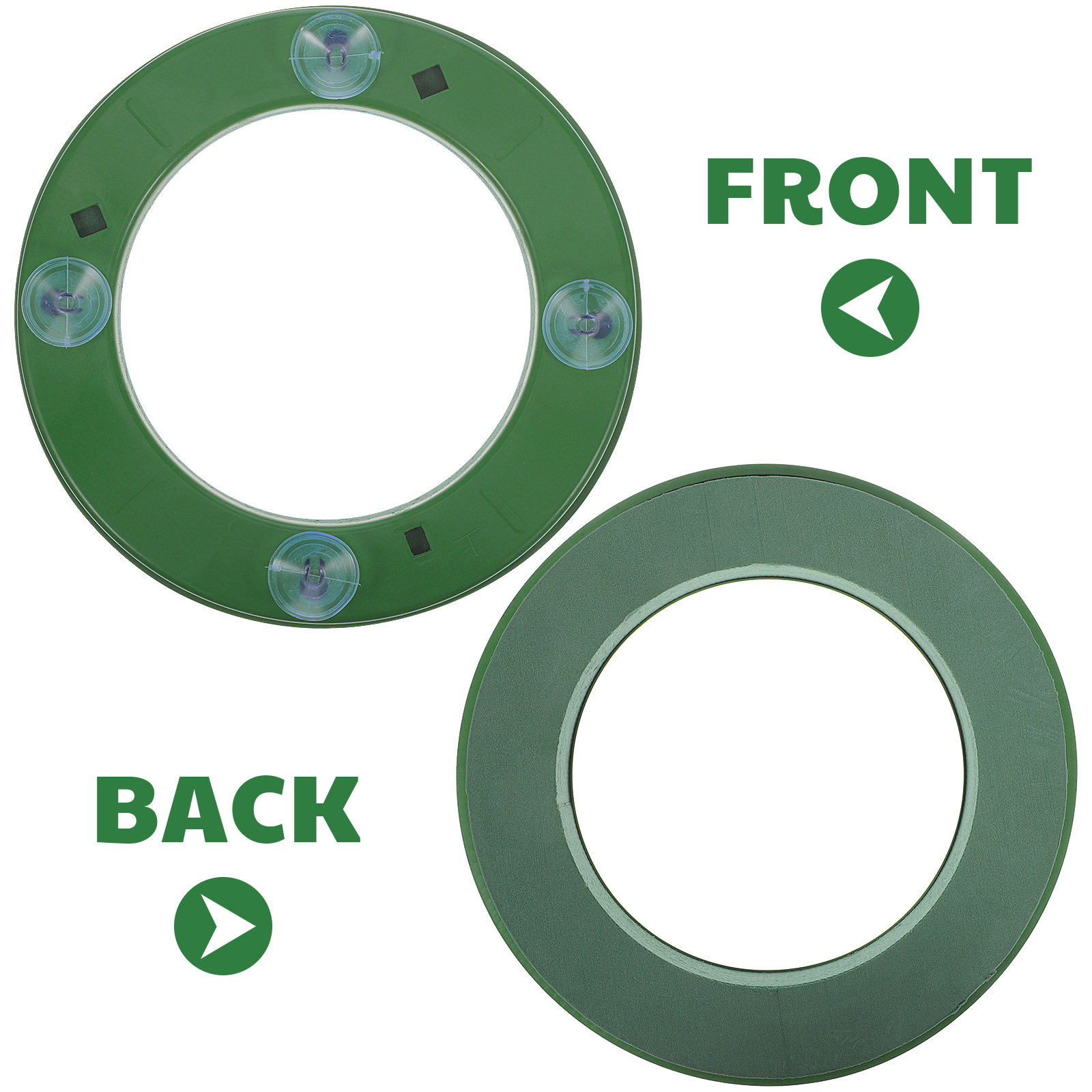 2Pcs Wet Floral Foam Wreath wi - Anda Florist Supply บทวิจารณ์และราคา