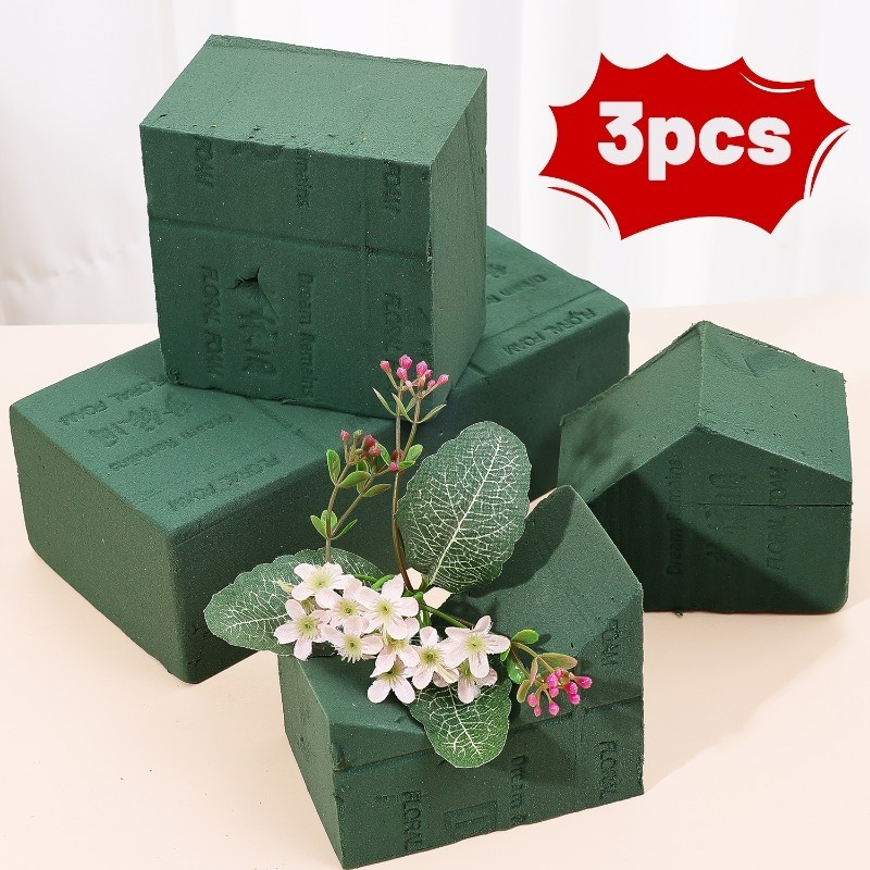 1/3x Floral Foam Blocks Green  - Anda Florist Supply บทวิจารณ์และราคา