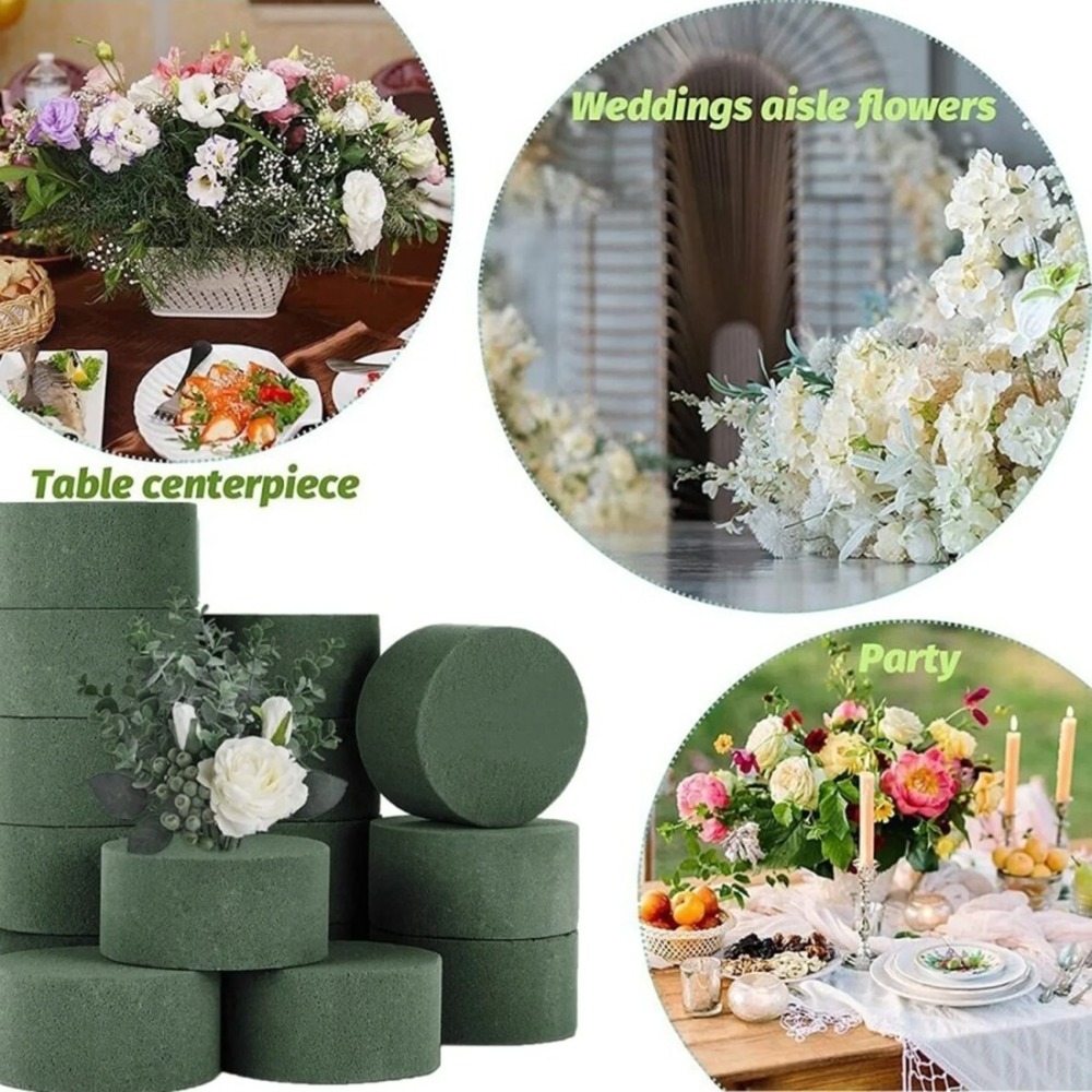 Green Floral Foam, 10PCS Round - Floral Foam Oasis บทวิจารณ์และราคา