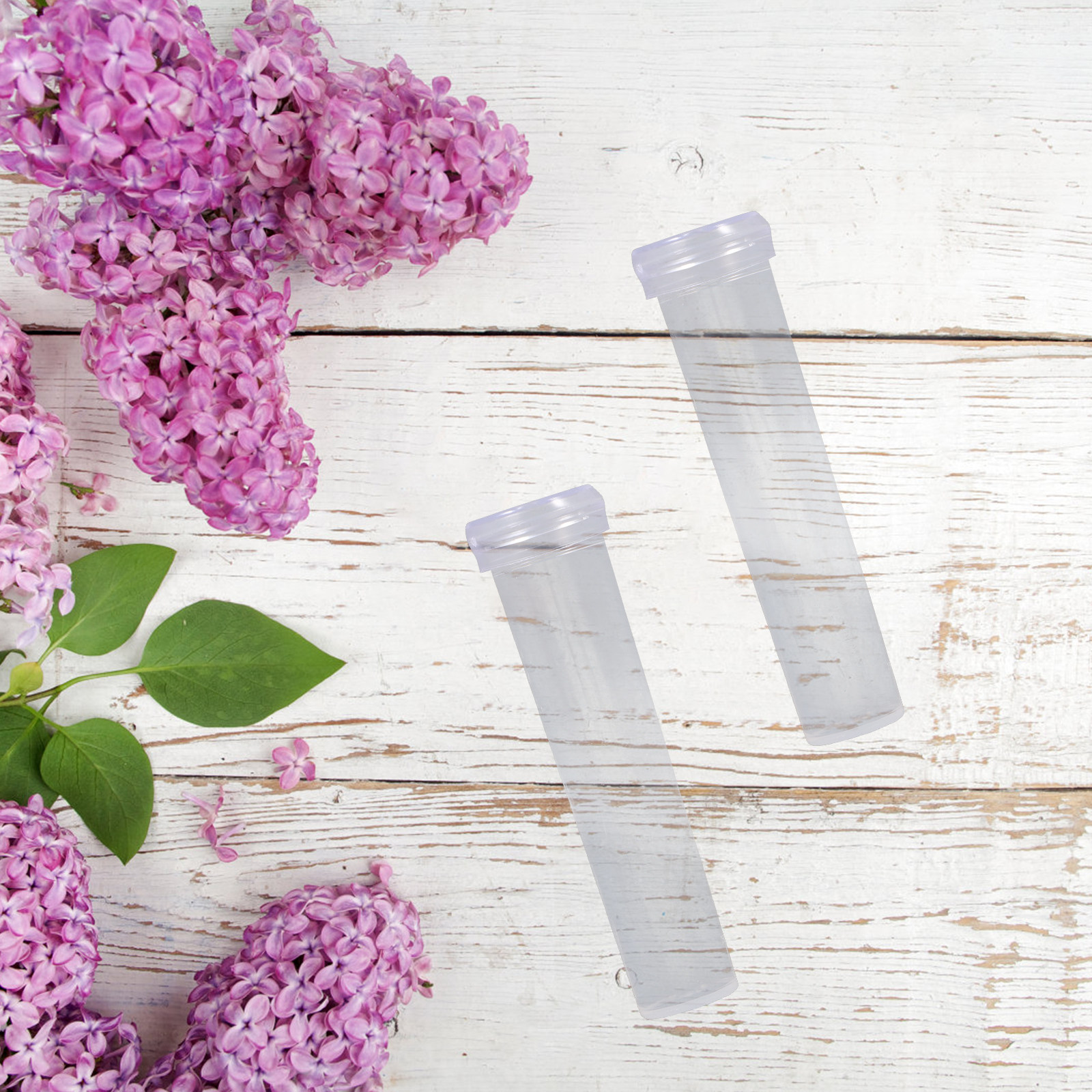 100Pcs Flower Tube Set Transpa - Anda Florist Supply บทวิจารณ์และราคา