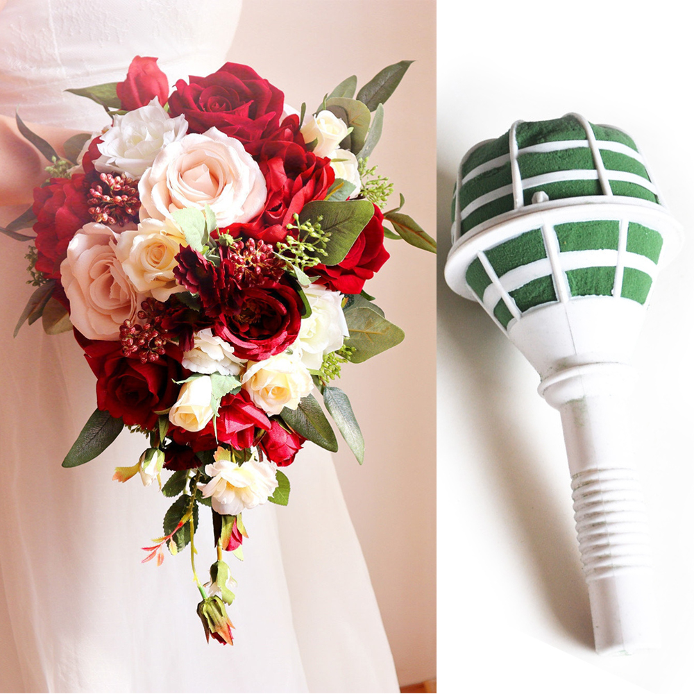 1Pc Bouquet Holder DIY Wedding - Bouquet Holder Foam บทวิจารณ์และราคา