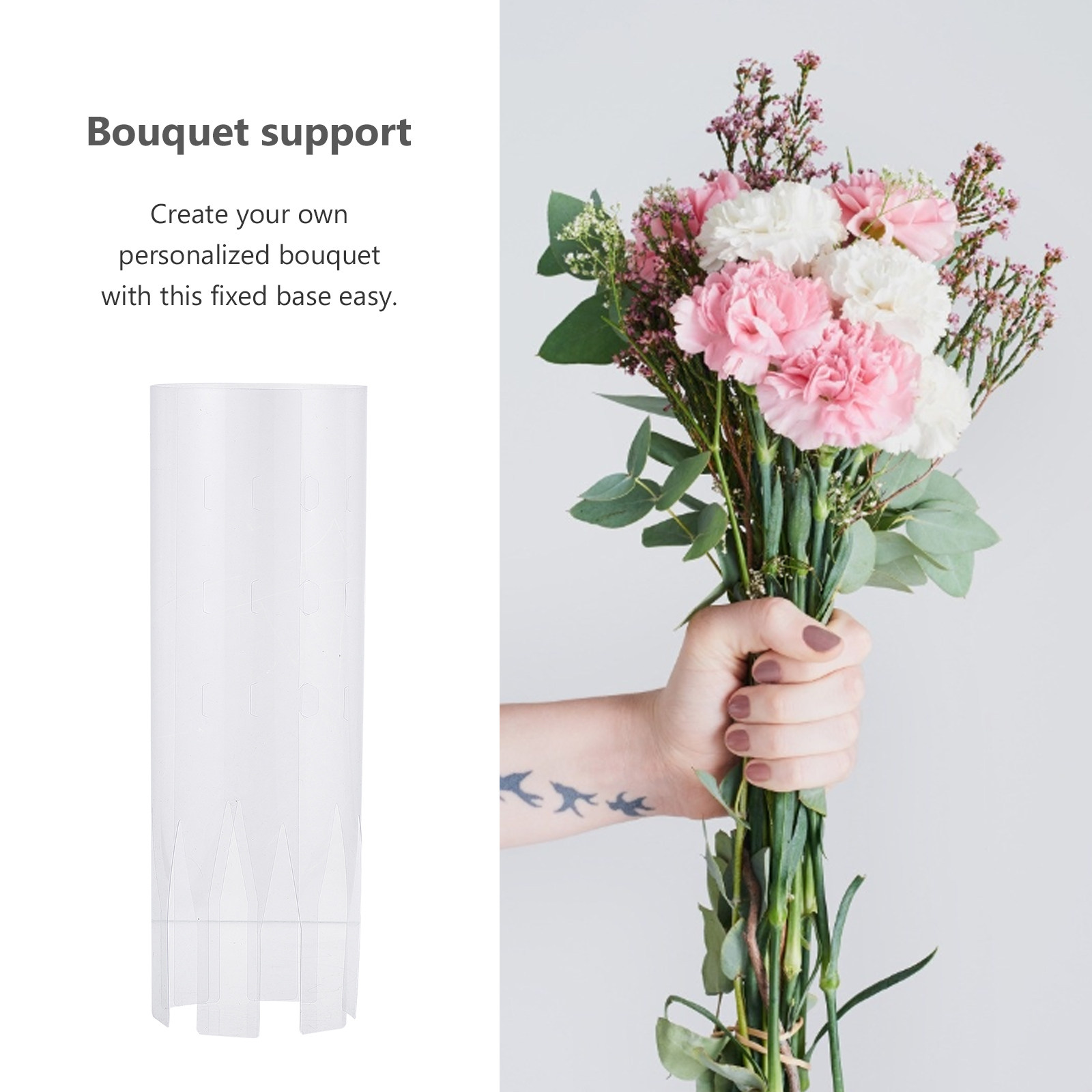 10Pcs Plastic Bouquet Base for - Florist Supply Shop บทวิจารณ์และราคา