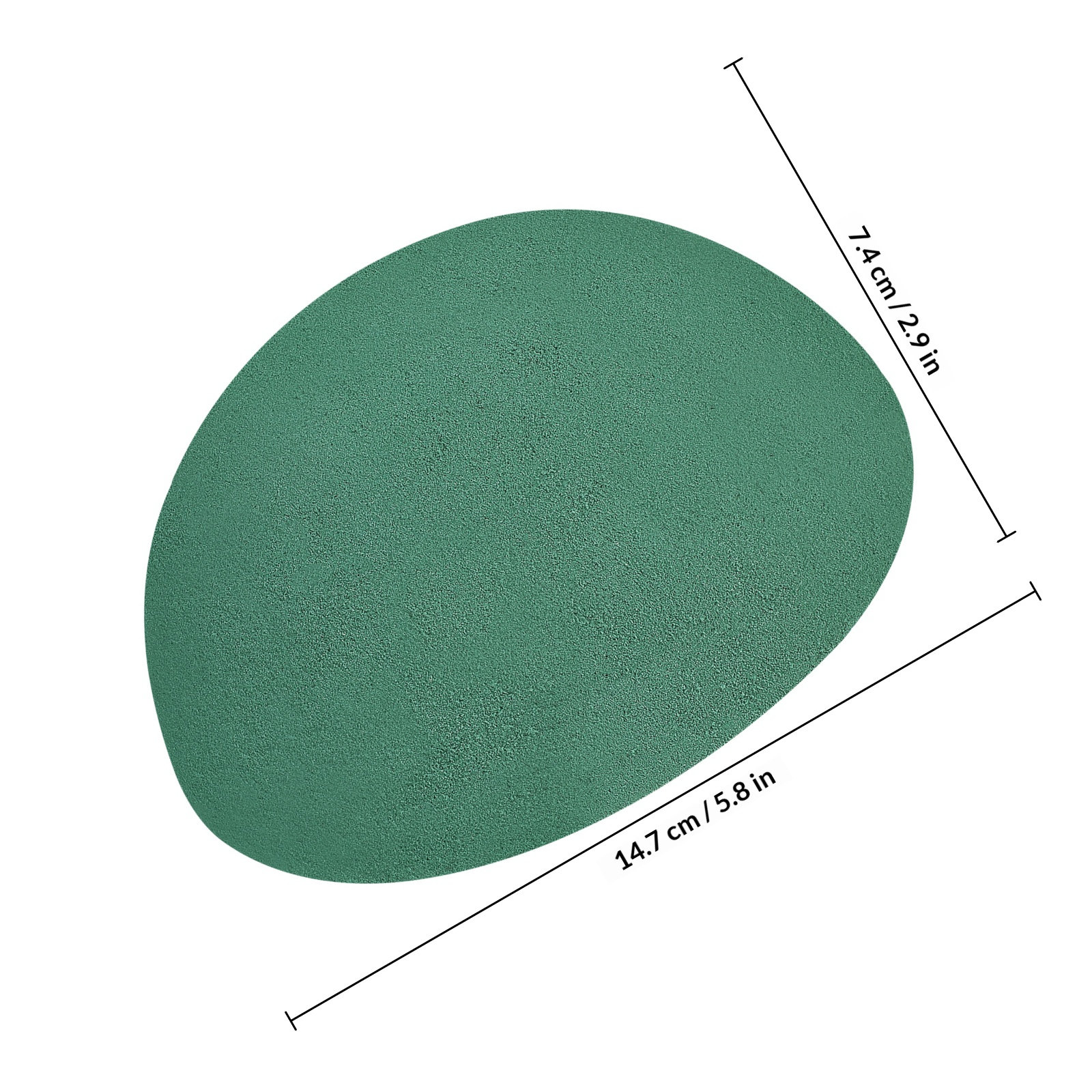 2Pcs Green Half Round Floral D - Floral Foam Oasis บทวิจารณ์และราคา