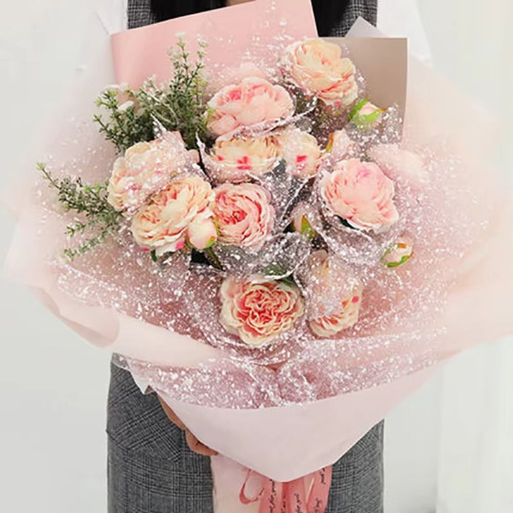 Snowflake Fresh Flower Wrappin - Florist Supply Paper บทวิจารณ์และราคา